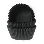 Cápsulas mini cupcakes negras